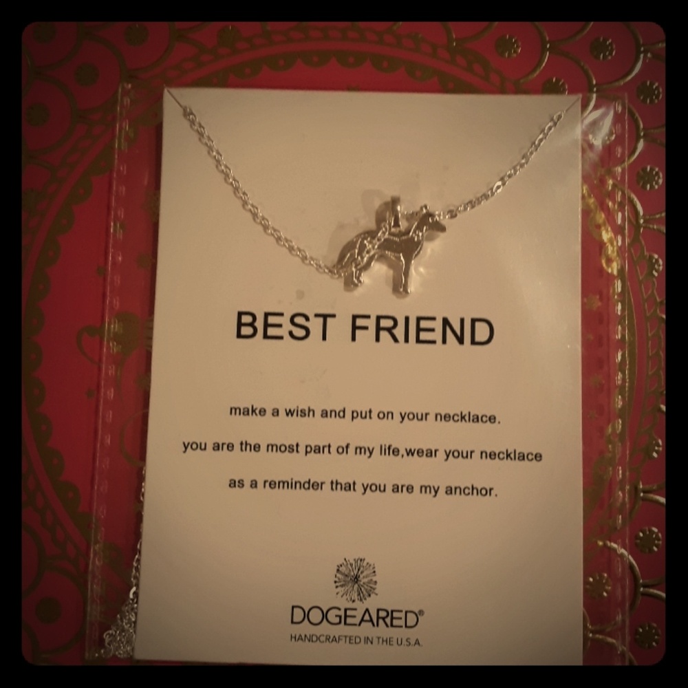 New Dogeared Necklace Best Friend Dog.